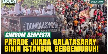 Parade Juara Galatasaray di Lautan Kuning Merah Mengguncang Istanbul!
