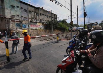 Pembatasan Kecepatan Kereta di Lintas Bekasi-Cikarang Masih Berlaku