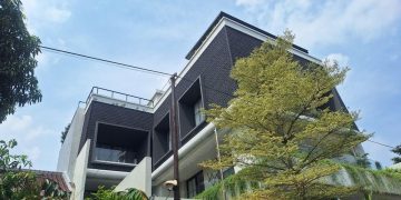 Kondisi Lantai 4 Rumah Anggota BPK Ruang Kerja Terbakar