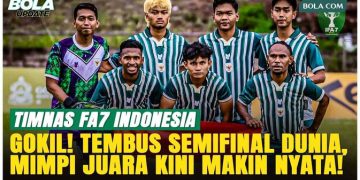 Indonesia Ukir Sejarah Tantang Brasil di Semifinal Piala Dunia IFA7 2026