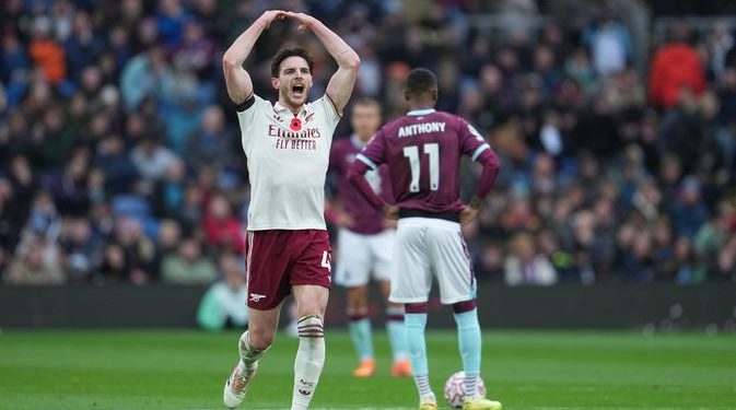 Arsenal vs Burnley Sedang Bertanding, Simak Link Live Streaming Liga Inggris