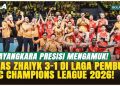 Bhayangkara Presisi Menang 3-1 atas Zhaiyk di AVC Champions League 2026