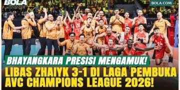 Bhayangkara Presisi Menang 3-1 atas Zhaiyk di AVC Champions League 2026