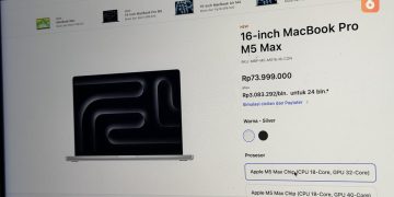MacBook Pro M5 Pro dan M5 Max 2026 Resmi di Indonesia dengan 4 Pilihan Harga