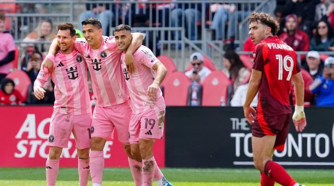 Messi Bersinar, Inter Miami Kalahkan Toronto FC 4-2