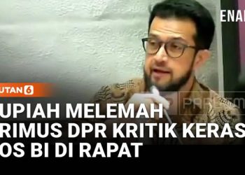DPR Kritik Keras Gubernur BI Terkait Anjloknya Nilai Rupiah dalam Rapat