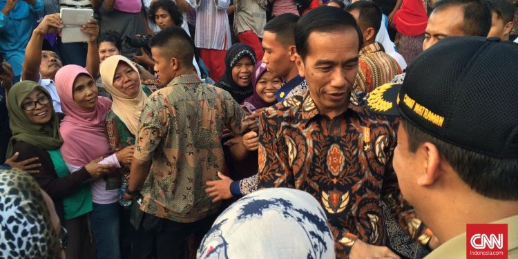 Relawan Tegaskan Jokowi Blusukan untuk PSI Bukan untuk Gibran 2029