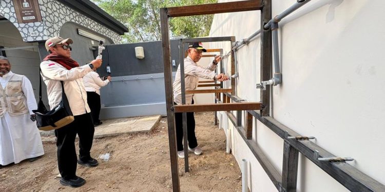 Kesiapan Armuzna oleh Kemenhaj, Fasilitas Toilet Mendapat Perhatian