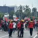 Jalan Depan DPR Arah Slipi Ditutup Akibat Aksi Buruh May Day 2026