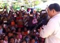 Prabowo Bertemu Warga pada Kunjungan Kerja di Miangas Kepulauan Talaud