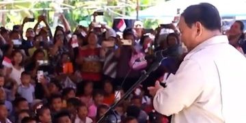 Prabowo Bertemu Warga pada Kunjungan Kerja di Miangas Kepulauan Talaud