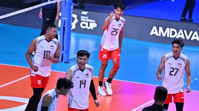 Pesan Berapi Pelatih Timnas Voli Indonesia Menuju Final AVC Melawan Korea Selatan
