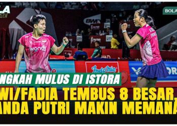 Ganda Putri Indonesia Tambah Wakil di Perempatfinal Indonesia Open