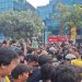 Kondisi Terkini Demo Mahasiswa di Bundaran HI Jalan Ditutup dan Lalu Lintas Macet