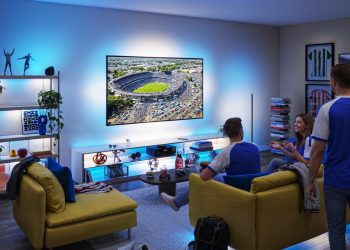 Smart Lighting Sulap Nobar Bola Lebih Hidup, Lampu Pintar Rayakan Gol