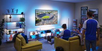 Smart Lighting Sulap Nobar Bola Lebih Hidup, Lampu Pintar Rayakan Gol