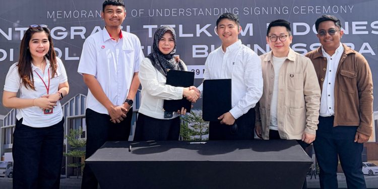 Holdwell Business Park Kerja Sama dengan Telkom Indonesia Perkuat Infrastruktur Digital Logistik