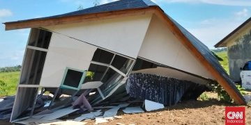 Angin Kencang Merusak 58 Hunian Sementara Korban Banjir di Aceh Utara