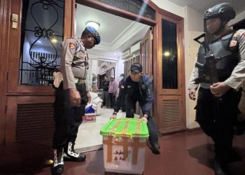 Sita Pabrik Pemurnian Emas oleh Dittipideksus Polri di Sidoarjo