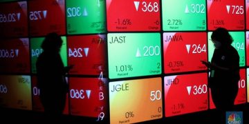Pasar Sepi, IHSG Mengalami Penurunan 1,28% Di Penutupan