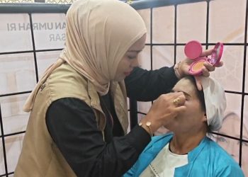 Makeup Corner di Asrama Haji Makassar untuk Hajah Tampil Menawan