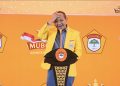 Bahlil Terkejut Lagu My Little Bolu Ketan Diputar Saat Hendak Pidato