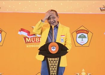 Bahlil Terkejut Lagu My Little Bolu Ketan Diputar Saat Hendak Pidato