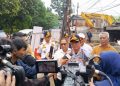 Perbaikan Jalan Lenteng Agung Menuju Depok Ditutup Sementara