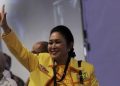 Titiek Soeharto Raih Juara 3 di Kejuaraan Menembak Kapolri Cup