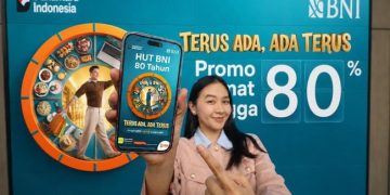 Promo Meriah Rayakan 80 Tahun Pengabdian untuk Negeri dari BNI