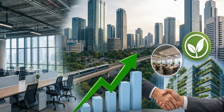 Pasar Perkantoran Jakarta Masih Menguntungkan Penyewa, Ruang Kosong Mencapai 3 Juta Meter Persegi