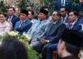 Nikahan Anak Boy Thohir, Prabowo dan Jokowi Duduk Berdampingan