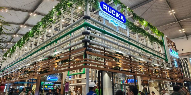 Rucika Tampilkan Filosofi Air sebagai Nadi Kehidupan di IndoBuildTech 2026 melalui The Art_teries