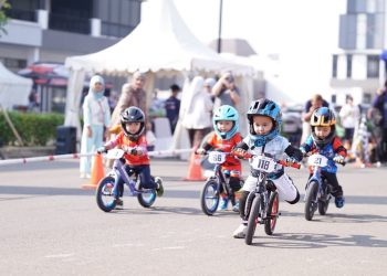 Crown Gading Menjadi Arena Seru Balap Pushbike Anak 2026