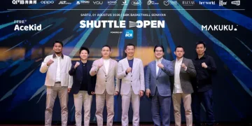 Reuni Taufik Hidayat Lawan Lin Dan di GBK Dalam Pertandingan Ganda