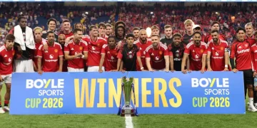 Manchester United Menang di Boyle Sports Cup 2026, Kalahkan Leeds Melalui Adu Penalti