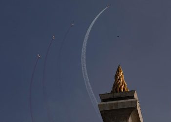 Kegiatan Apel Kebangsaan Jaga Jakarta di Monas Hari Ini