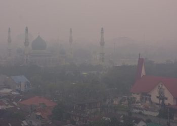 Pekanbaru Dilanda Asap, Kualitas Udara Sangat Berbahaya