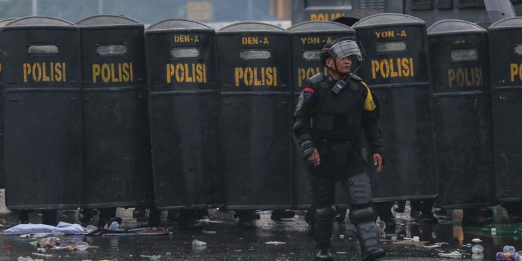 Aparat Kepolisian Diterjunkan untuk Jaga Aksi 27 Agustus di Jakarta sebanyak 18504 Personel