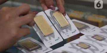 Harga Emas Antam Menurun Rp 6000 di Awal September 2026