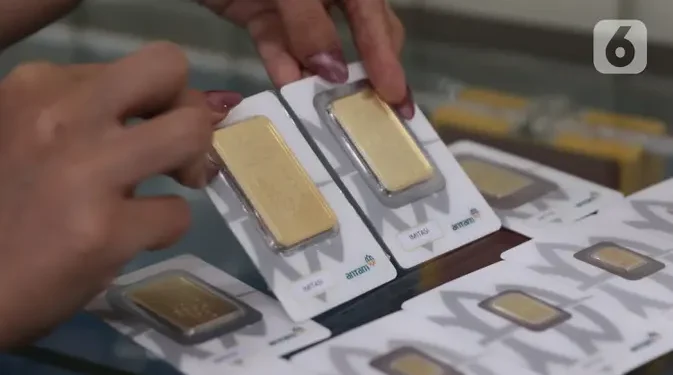 Harga Emas Antam Menurun Rp 6000 di Awal September 2026