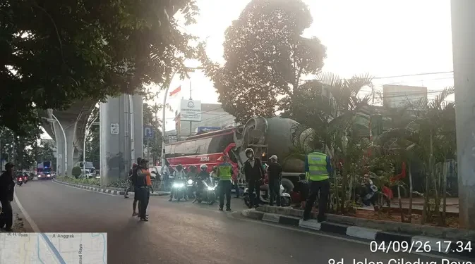 Jalur Langit Transjakarta Hanya Sampai Halte JORR Karena Truk Mogok