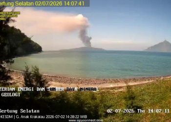 Anak Krakatau Kembali Erupsi Pagi Ini, Simak Detailnya