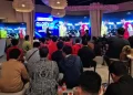 Suporter Garuda Ramai di Venue Nonton Bareng Timnas Indonesia Vs Malaysia