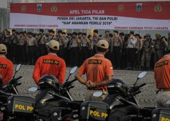 Aparat Gabungan Dikerahkan Kawal Aksi 29 September di Jakarta Sebanyak 17.628 Orang