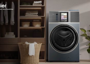 Mesin Cuci Pengering 24 Kg dengan Teknologi AI