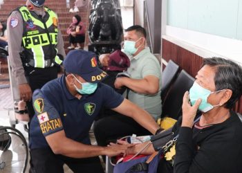 Polisi Sediakan Layanan Kesehatan untuk Penumpang di Bandara Soekarno-Hatta