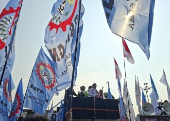 Buruh Ancaman Demo Lagi Jelang Pengesahan RUU Ketenagakerjaan