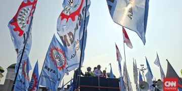 Buruh Ancaman Demo Lagi Jelang Pengesahan RUU Ketenagakerjaan