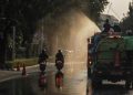 Foto Jakarta Hancurkan Jalan Mitigasi Abu Vulkanik Anak Krakatau